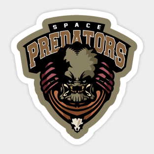 Space Predators Sticker